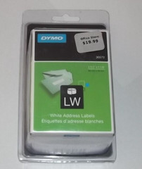 DYMO 30572 2 rolls per package 3 1/2″ X 1 1/8″ WHITE ADDRESS LABELS NEW LOWEST $