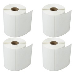 4ROLLS Direct Thermal Shipping 500 Labels/Roll 4″X3″ For Zebra LP-2844 GC420T