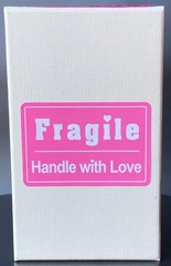 MeshaKippa 2×3 200pcs Cute Fragile Stickers for Shipping Box, Personal Mailin…
