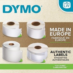 LW Durable Labels for LabelWriter Label Printers White Poly 1″ x 2-1/8″ 1 Roll