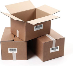 Essential 4″X2″ Direct Thermal Barcode Labels, Shipping Labels, 750 Labels of Ro