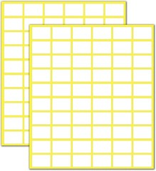 900 Pcs Matte Small White Labels Stickers Blank Labels Removable Price Tags Lab