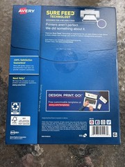 New Avery 5161 Easy Peel Address Label- 1″ X 4″ – 2000 / Box for LASER Printers