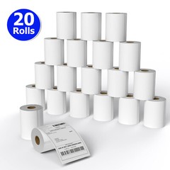 20 Rolls DYMO 4XL Labels Direct Thermal Shipping Labels 4″x6″ 1744907 Compatible
