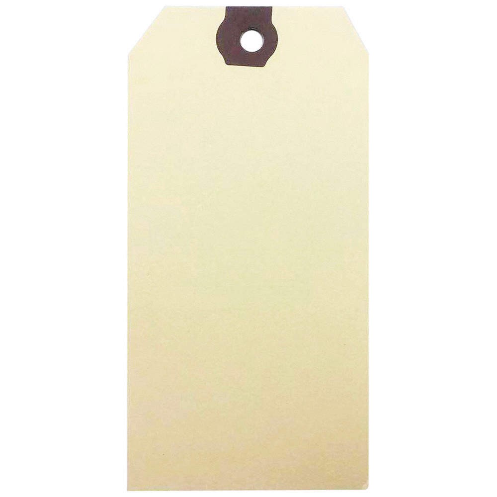 GRAINGER APPROVED 61KT24 Blank Shipping Tag,Paper,Manila,PK1000 61KT24