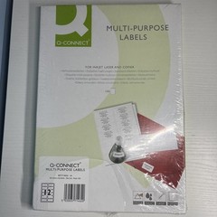 Multipurpose Labels 99.1×42.3mm 12 Per Sheet White (1200 Pack) KF71462