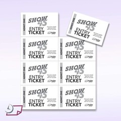 Letter Size Laser/Ink Jet 100# Tag Perforated Cards 8 up per Page, 4-1/4 x 2-3/4