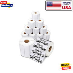 Direct Thermal Labels 3 x 1 Inch 12 Rolls 15600 Count