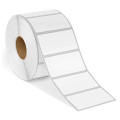 Spartan Industrial – 2″ X 1″ Direct Thermal Labels X (10 Rolls), White