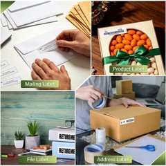 Dymo 30252 Labels 1-1/8″ x 3-1/2″ Thermal Shipping Labels – 700 Count