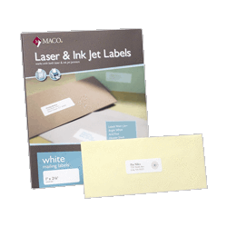BRAND NEW BOX OF GENUINE MACO ML-1000 ADDRESS LABELS FOR ONLY $8 !!!!!!!!