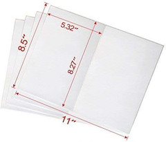 Half Sheet 8.5×5.5 Shipping Labels 2000 Sheets 4000
