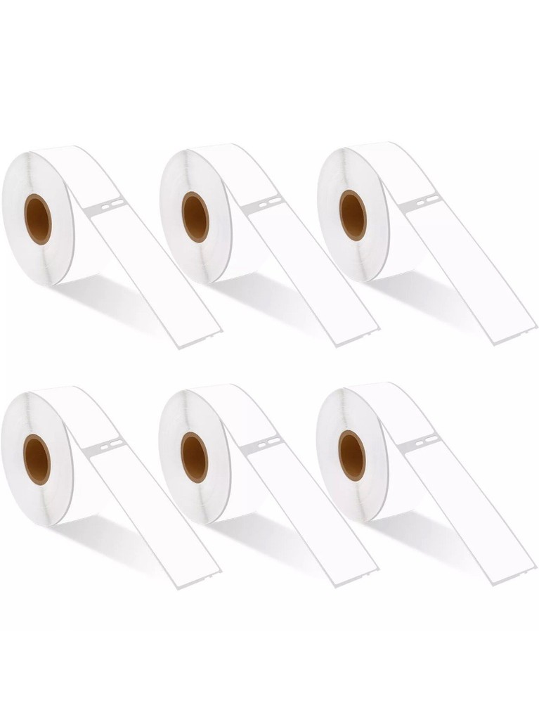 6 Rolls OF 350 Address Labels in Mini-Cartons For DYMO LabelWriters 30252 Betcke