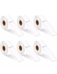 6 Rolls OF 350 Address Labels in Mini-Cartons For DYMO LabelWriters 30252 Betcke
