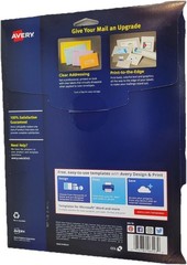 1pk 600 Labels Avery Easy Peel Address Labels, 2/3″x1-3/4″,Gold Confetti Design