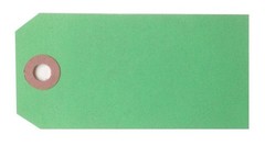 #3 Shipping Tag, Dark Green, 3-3/4″ x 1-7/8″, 13-Pt Cardstock – Box/1000