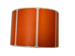 750 4”x 2″ Direct Thermal Labels ORANGE Color coded Zebra Stickers (4 Rolls)