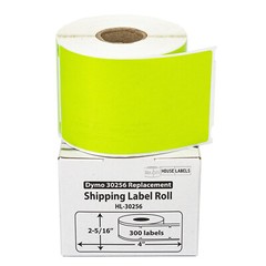 DYMO LW 30256 REMOVABLE – 5 Rolls – 2 YELLOW 1 ea. GREEN RED BLUE