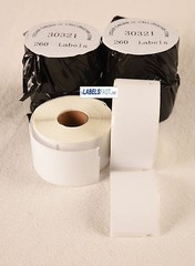 9 Rolls- Compatible Dymo LabelWriter 30321-Large Address Labels-260 Labels/Roll