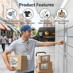 50-10000 6×9” Clear Envelope Pouches Slip Plastic Self Adhesive Shipping Label