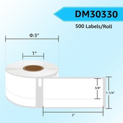 10Roll 3/4″x2″ Direct Thermal Return Address Name Label for Dymo LabelWriter 320