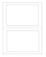 200 Self Adhesive 7″ x 4.5″ Round Corner Perforated Blank Shipping Labels 2 P…