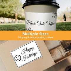 UniLoop 4″x2″x700 Direct Thermal Labels Rolls BPA Free Editable Blank Stickers