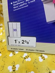 Avery Ink Jet Labels 8160 25 Sheets x 30 Labels = 750 Labels NEW