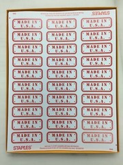 MADE IN USA 2 5/8” X 1” 1020 Shipping Labels 34 Sheets FREE SHIPPING