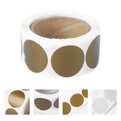 3 Rolls Golden Stickers for Envelopes Seal Package Label Gift Gifts