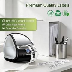 Dymo 30252 Labels 1-1/8″ x 3-1/2″ Thermal Shipping Labels – 700 Count