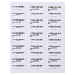 3000-150000 Shipping Address Labels Self Adhesive 1″x2-5/8″ ( 100-5000 Sheets )