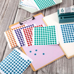 5000 Pcs 0.4 Number Stickers 1-100 Vinyl Dot Labels Inventory Organizer