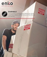 Shipping Warning Stickers – 10 Rolls, 5000 Labels