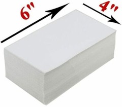 4 x 6 Fanfold / Roll Thermal Shipping Labels Paper for Zebra & Rollo Printers