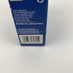 Genuine Brother DK-11203 Black On White Label Roll 17mm X 87mm New