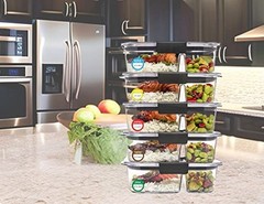 Removable Day Labels – 1″ Peel Tabs – Weekly (Mon-Sun) – 7000 Stickers for FIFO,