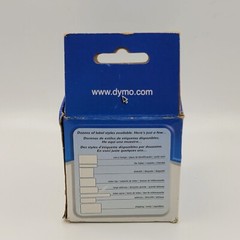 DYMO 30327 File Folder Labels 9/16″ x 3 7/16″ White 130 Roll x 2 Open Box