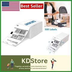Thermal Shipping Labels 4×6 in 500 Pack Waterproof Oil-Proof High-Quality