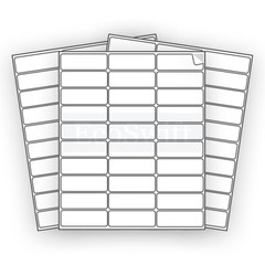 15000 2.625 x1 EcoSwift Laser Address Shipping Adhesive Labels 30/sheet 1 x2 5/8