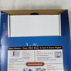 Avery 5265 TrueBlock Shipping Labels 8 1/2 x 11″ Laser White Full Sheet – 23 ct