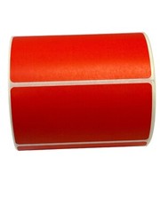4″x2″ Colored Direct Thermal Zebra Sato Printers Label Sticker RED 750 P/Roll