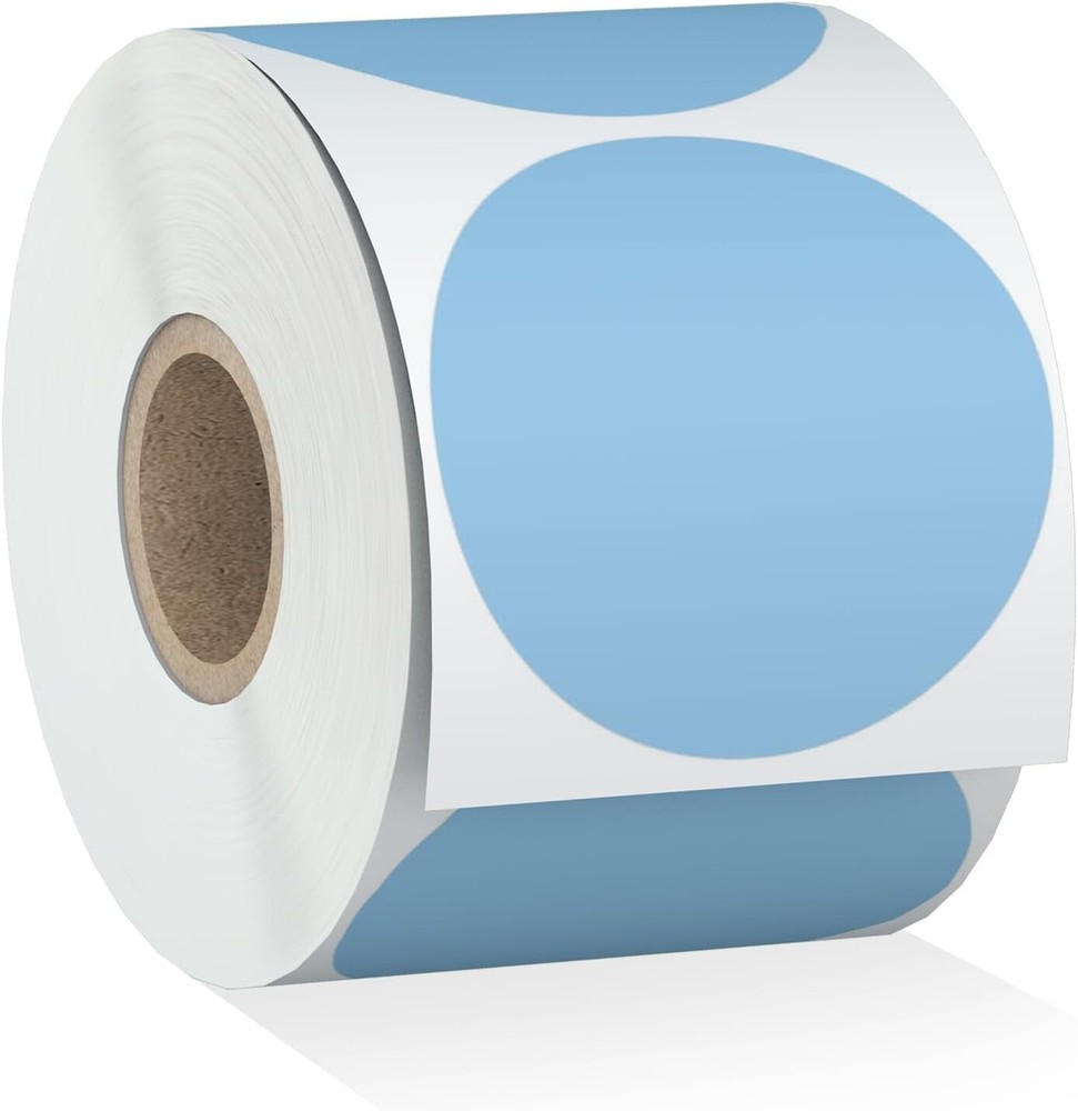 2″ Direct Thermal Circle Labels 750 Roll for Zebra, Rollo, MUNBYN