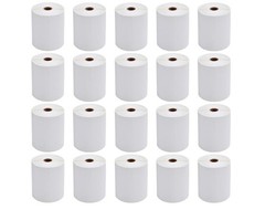 20 Rolls 4×6 Direct Thermal Shipping Labels, 250/Roll, Total 5000 Labels.