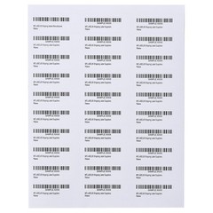 1″ x 2-5/8″ Address Labels Sticker Paper for Laser/Ink Jet Printer 2.625 x 1 US