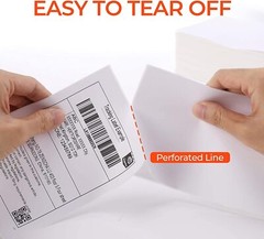 4x6inch Fanfold Direct Thermal Shipping Labels for Zebra Rollo MUNBYN Printers