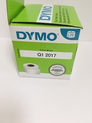 DYMO file folder labels 9/16 in x 3.7/6 In qty2