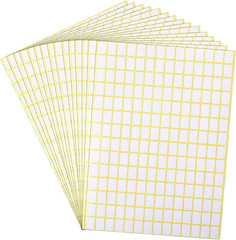 2940 Pcs Matte Small White Labels Stickers Blank Labels Removable Price Tags Lab