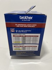 Brother Dk4205 Removable Label, Black/White, Labels/Roll: Continuous