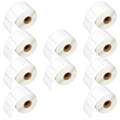 10Rolls Jewelry Price Tag 1500 Labels 3/8″ X 3/4″ for Dymo 30299 LabelWriter 4XL